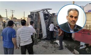 گزارش نماینده ویژه وزیر آموزش و پرورش در «امور سرباز معلمان» حادثه تصادف دهشیر یزد